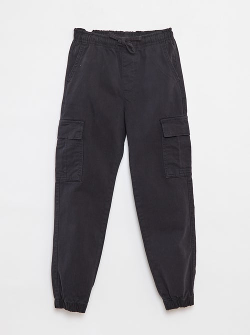 Pantalon stretch multipoches - Kiabi