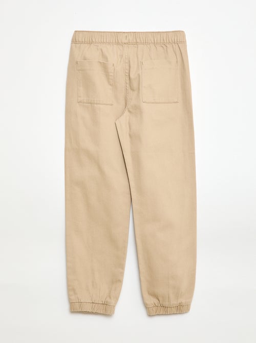 Pantalon style jogger - Kiabi