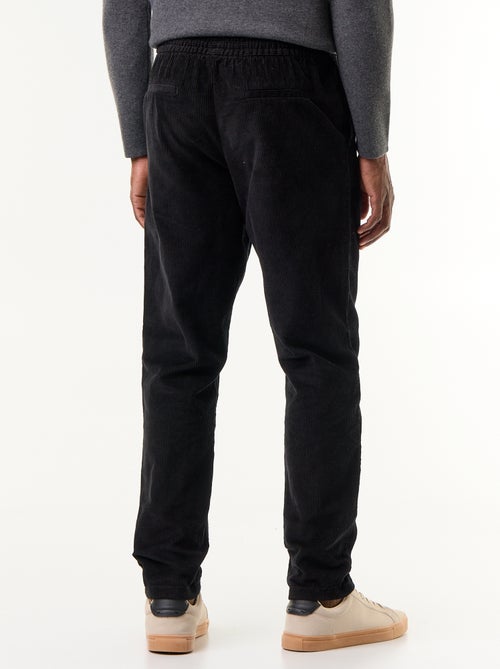 Pantalon velours côtelé - Kiabi