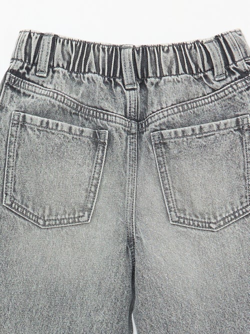 Pantalon wide leg fit / coupe large à 2 teintes - Kiabi