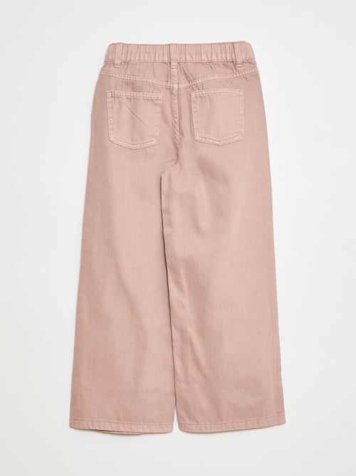 Pantalon wide leg - Kiabi
