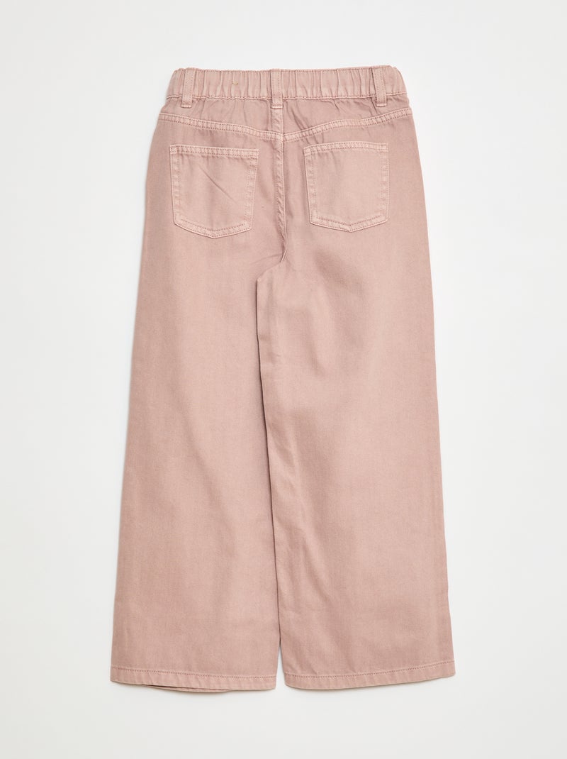 Pantalon wide leg Rose - Kiabi