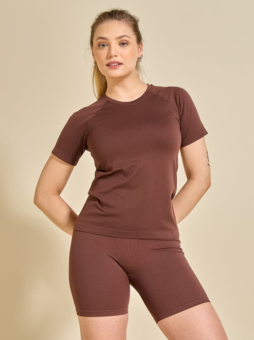 Pantaloncino ciclista sportivo a costine - (ekstract) - Kiabi