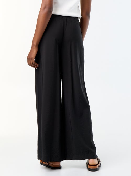 Pantalone a gamba larga con 2 tasche - Kiabi