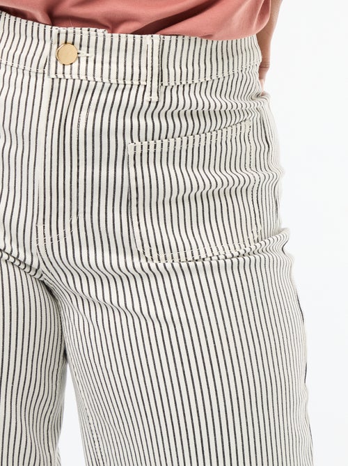Pantalone a gamba larga / wide leg vita standard - Kiabi Pantalone a gamba larga / wide leg vita standard - Kiabi
