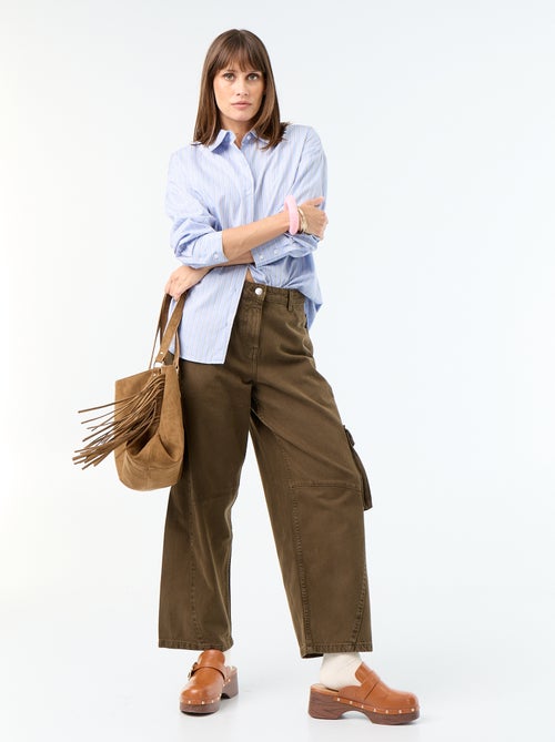 Pantalone a palloncino con tasca con patta - Kiabi