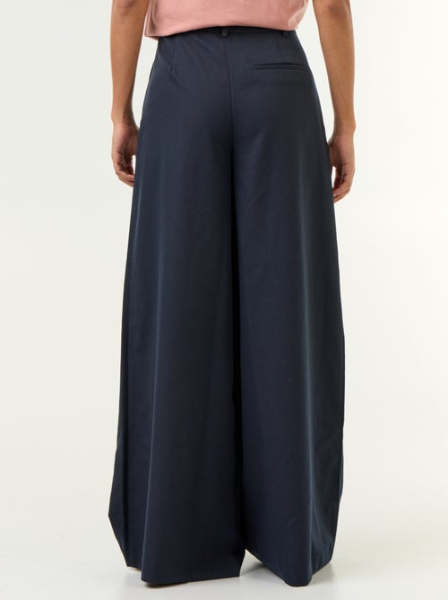 Pantalone ampio a vita alta - Kiabi