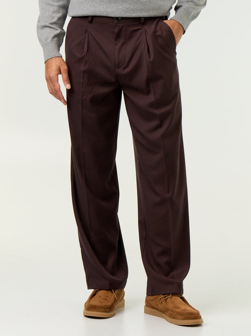 Pantalone ampio tinta unita - Kiabi Pantalone ampio tinta unita - Kiabi