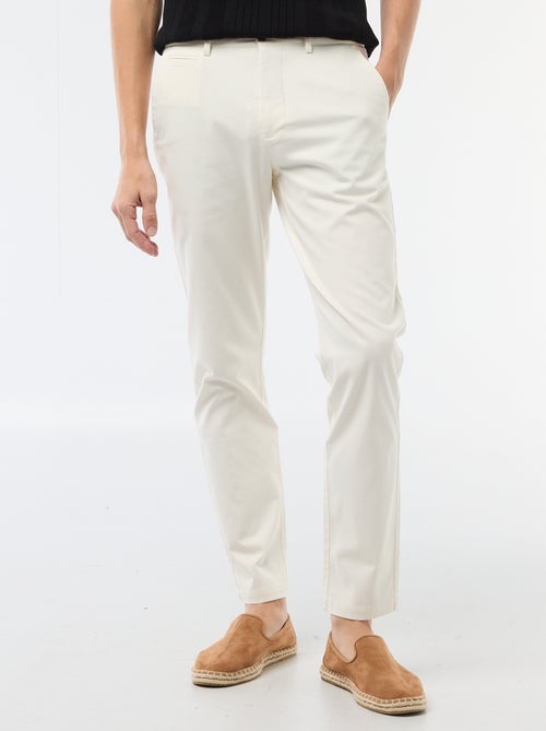 Pantalone chino in twill - Kiabi Pantalone chino in twill - Kiabi