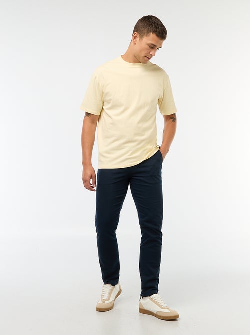 Pantalone chino in twill - Kiabi Pantalone chino in twill - Kiabi