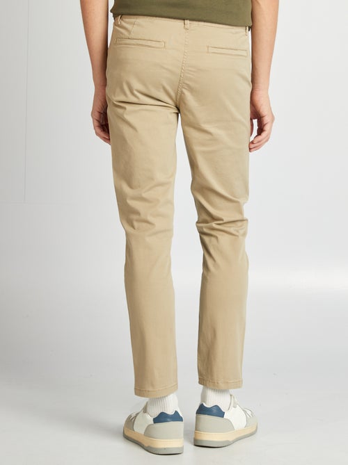 Pantalone chino slim L30 - Kiabi Pantalone chino slim L30 - Kiabi