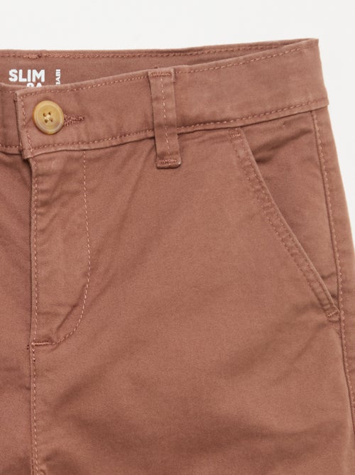 Pantalone chino slim - Kiabi