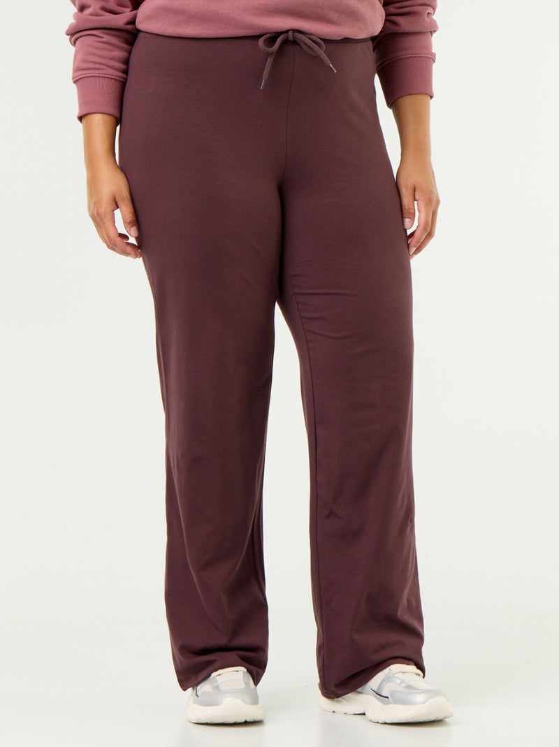 Pantalone comfort leggero Viola - Kiabi