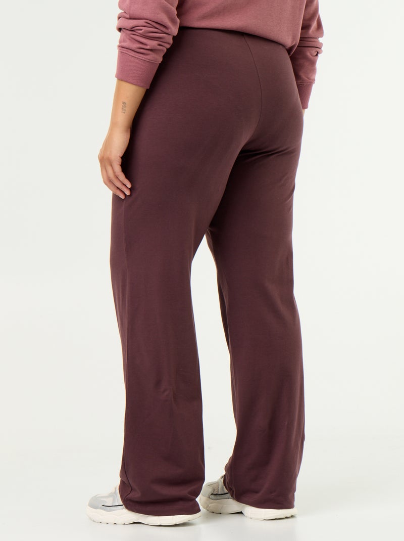 Pantalone comfort leggero Viola - Kiabi