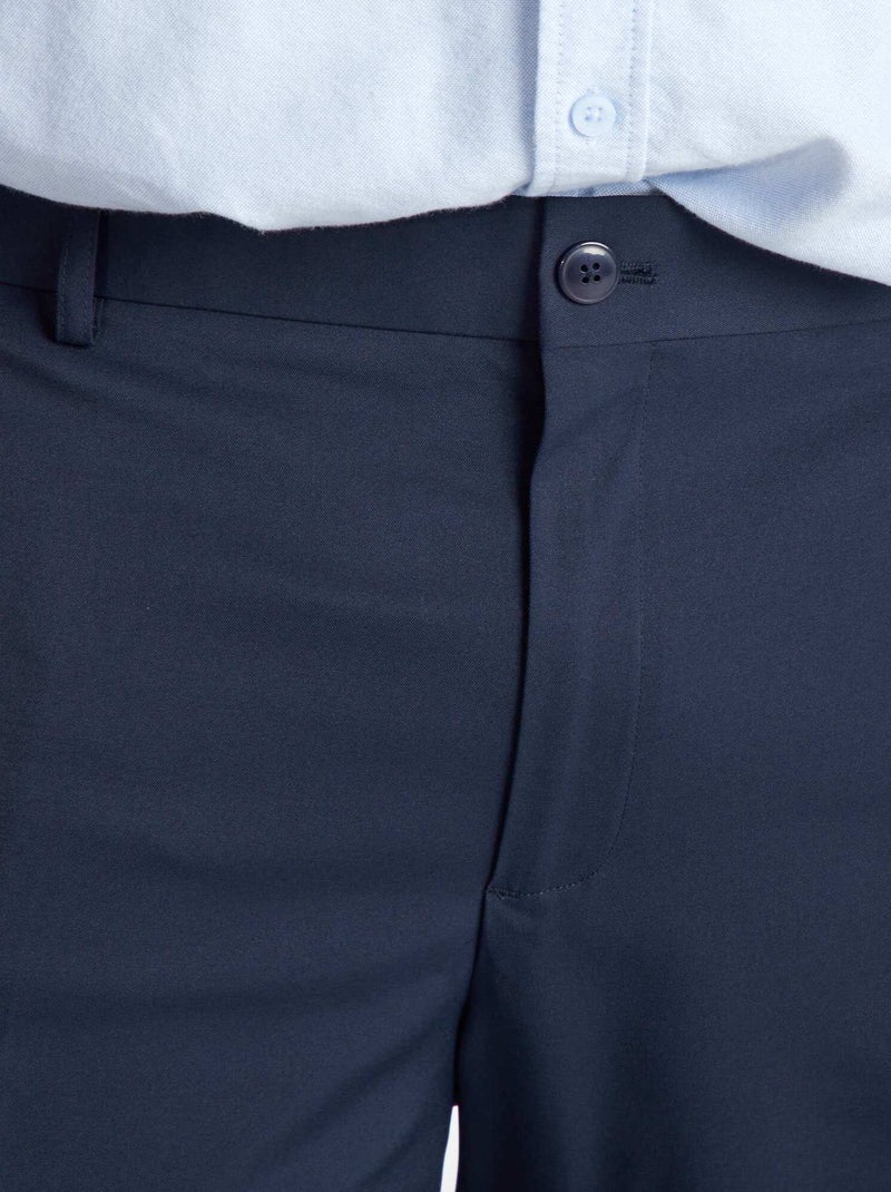 Pantalone da abito slim blu - Kiabi