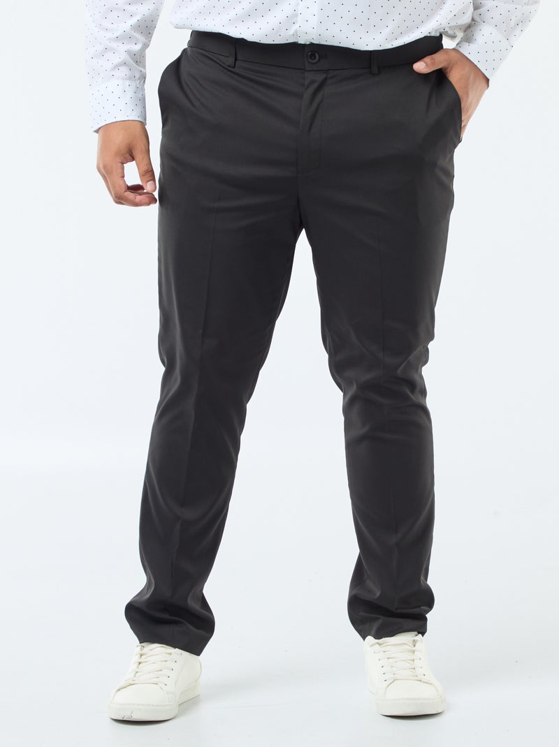 Pantalone da abito slim nero - Kiabi