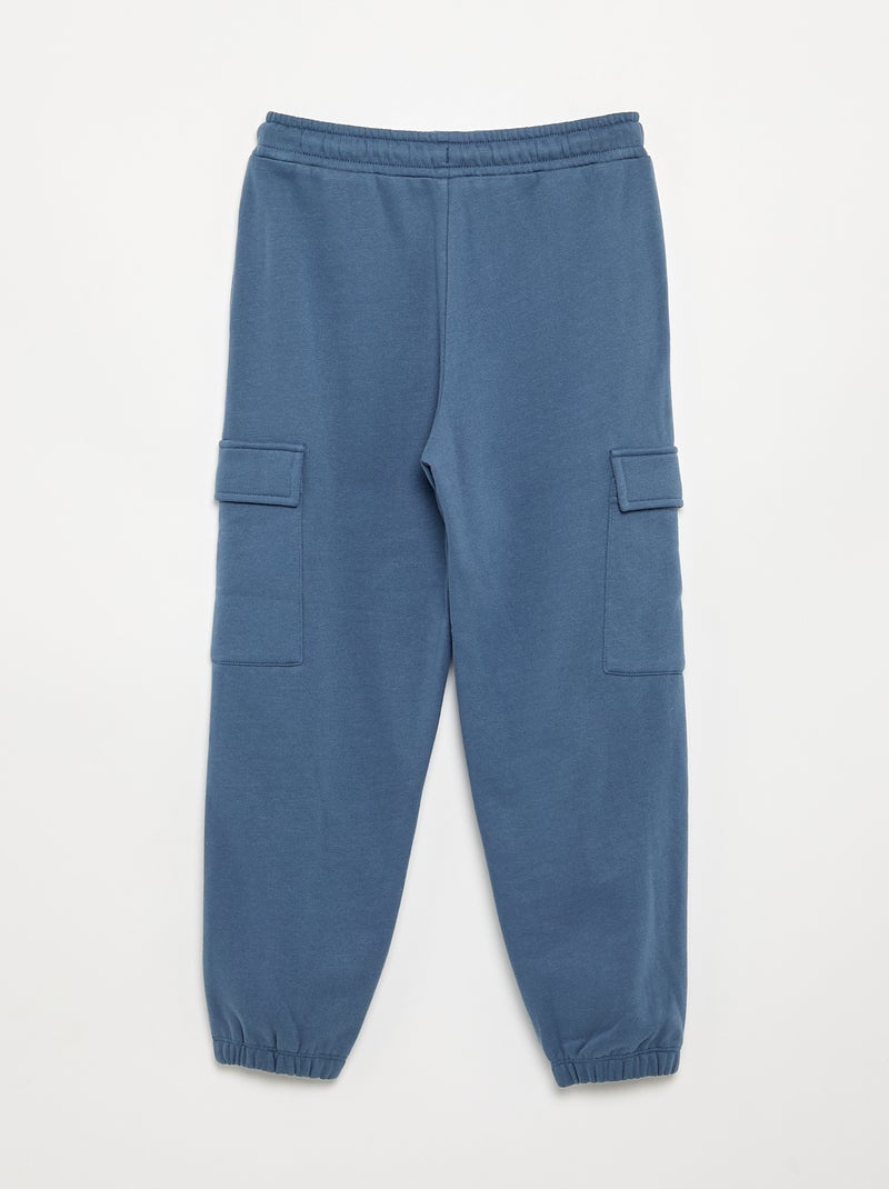 Pantalone da jogging tinta unita Blu - Kiabi