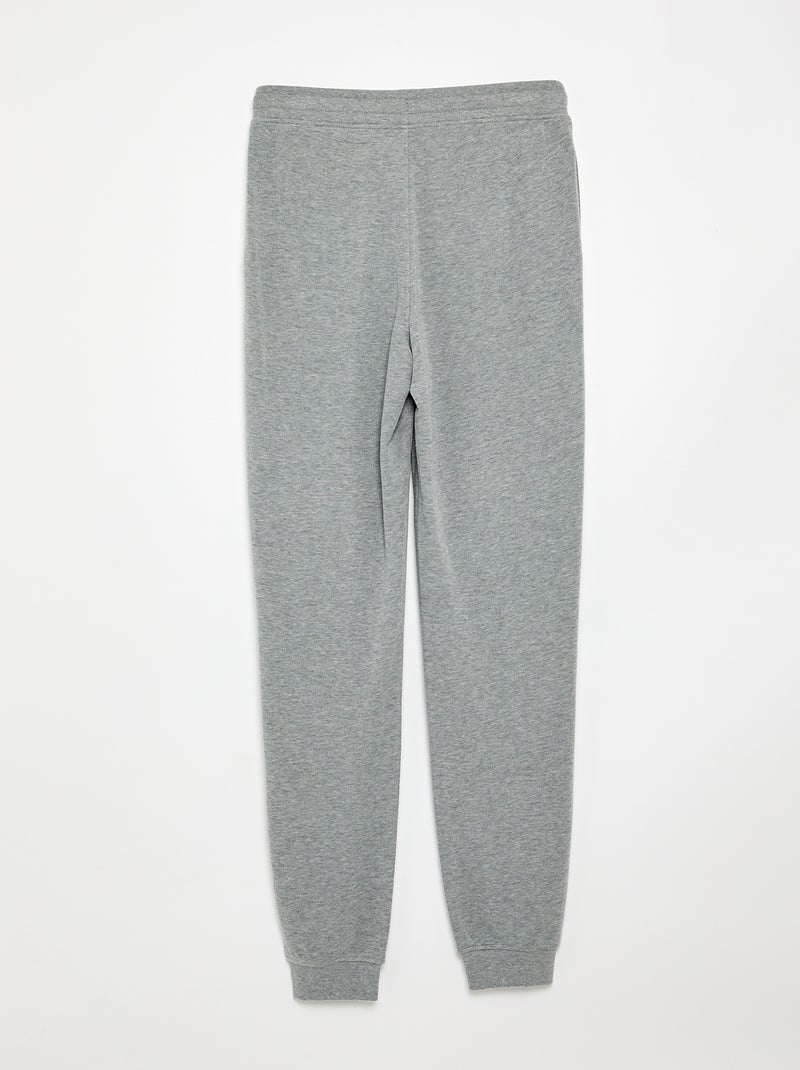 Pantalone da jogging tinta unita Grigio - Kiabi