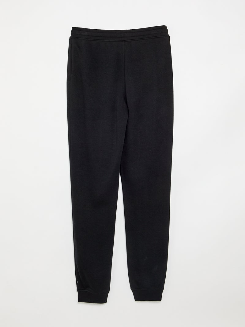 Pantalone da jogging tinta unita Nero - Kiabi