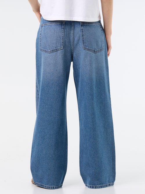 Pantalone denim baggy - Kiabi Pantalone denim baggy - Kiabi