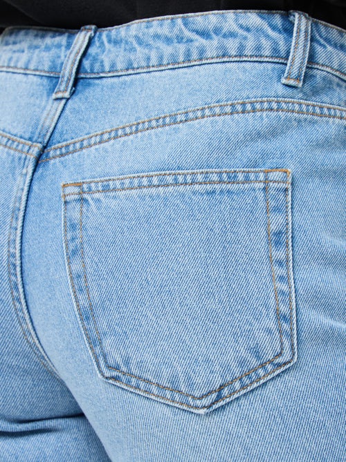 Pantalone denim regular in cotone - L34 - Kiabi Pantalone denim regular in cotone - L34 - Kiabi