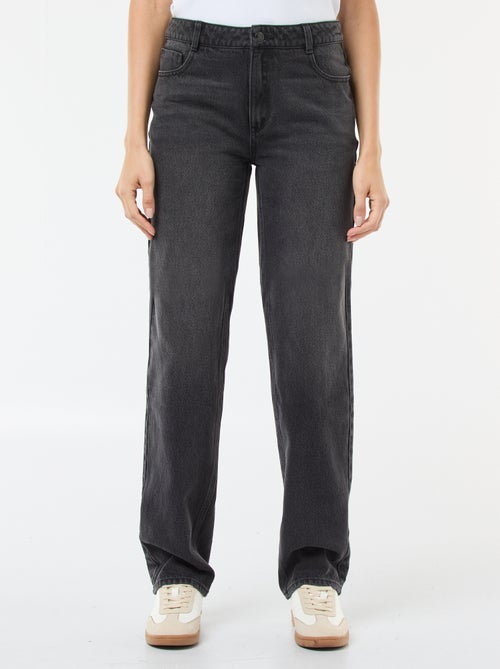 Pantalone denim regular in cotone - L34 - Kiabi Pantalone denim regular in cotone - L34 - Kiabi