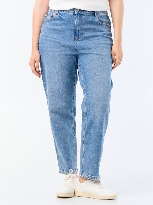 Pantalone denim taglio dritto - Kiabi Pantalone denim taglio dritto - Kiabi