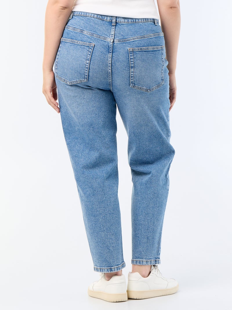 Pantalone denim taglio dritto Blu - Kiabi