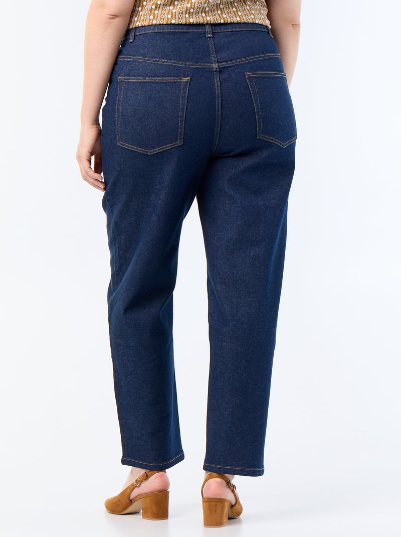 Pantalone denim taglio dritto Blu - Kiabi