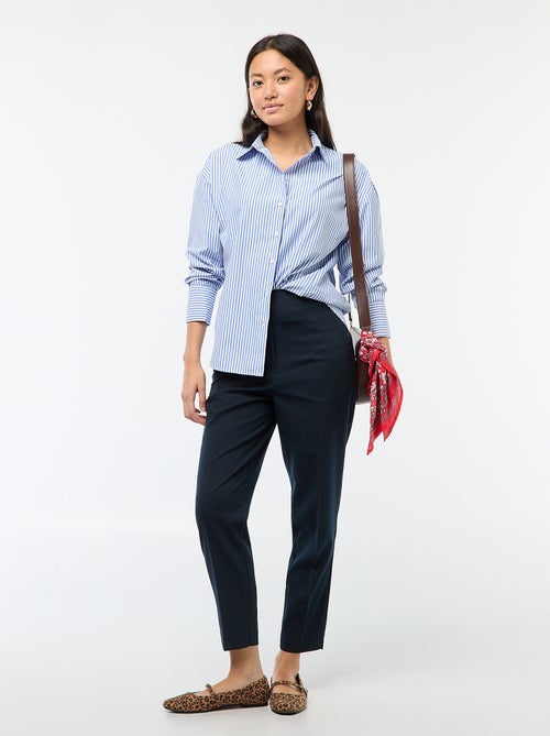 Pantalone dritto a vita alta - Kiabi Pantalone dritto a vita alta - Kiabi
