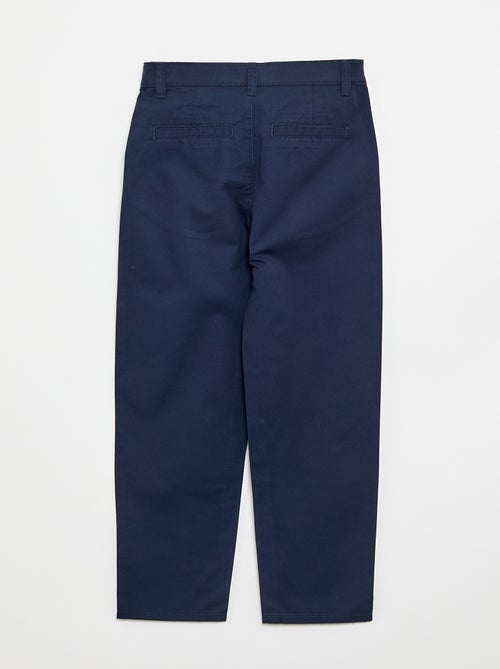 Pantalone dritto in cotone - Kiabi