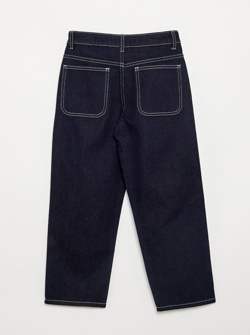 Pantalone dritto in denim - Kiabi