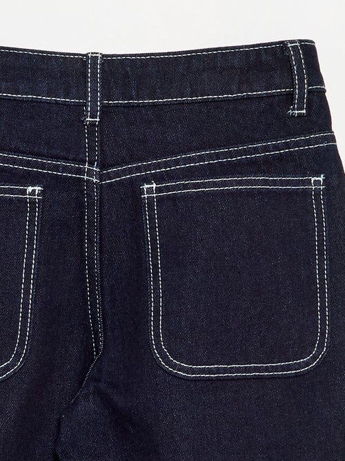 Pantalone dritto in denim - Kiabi