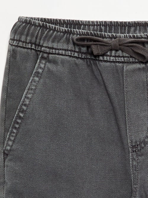 Pantalone dritto in twill - vestibilità aderente - Kiabi