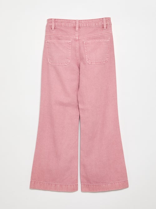 Pantalone flare in denim - Kiabi