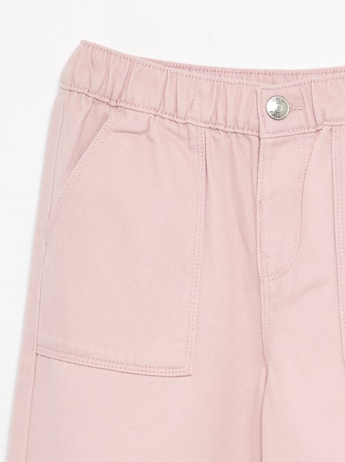 Pantalone in cotone - vestibilità comoda - Kiabi