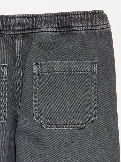 Pantalone in denim con vita elasticizzata - vestibilità comoda - Kiabi