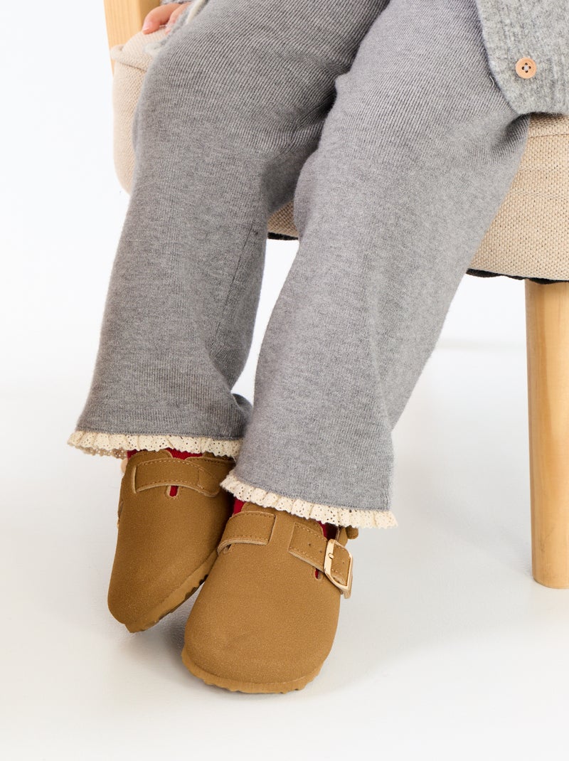 Pantalone in maglia a tinta unita Grigio - Kiabi