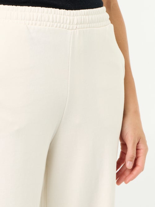 Pantalone jogging ampio in maglia pesante - Kiabi