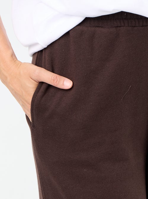 Pantalone jogging ampio in maglia pesante - Kiabi