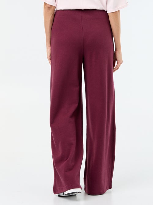 Pantalone jogging ampio in maglia pesante - Kiabi