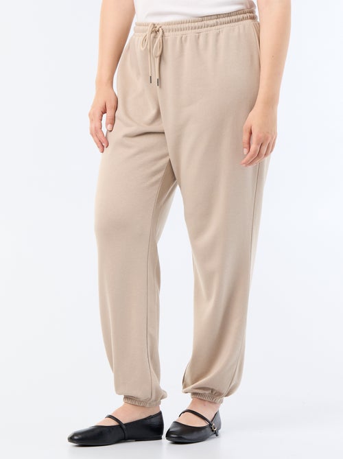 Pantalone jogging in french terry - Kiabi Pantalone jogging in french terry - Kiabi