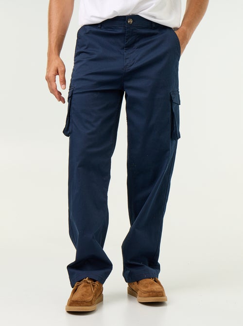 Pantalone multitasche regular fit - Kiabi