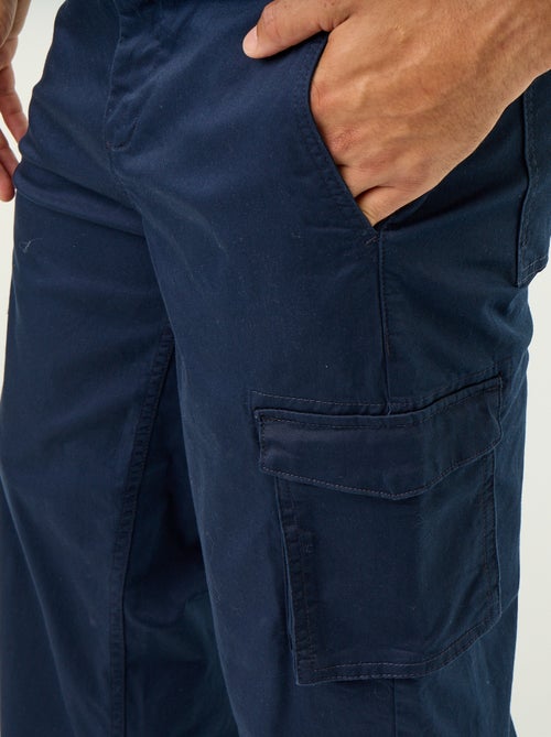 Pantalone multitasche regular fit - Kiabi