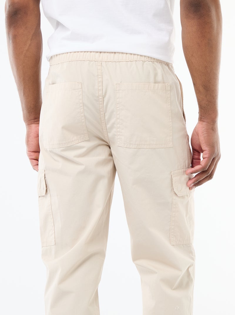 Pantalone multitasche regular fit Grigio - Kiabi