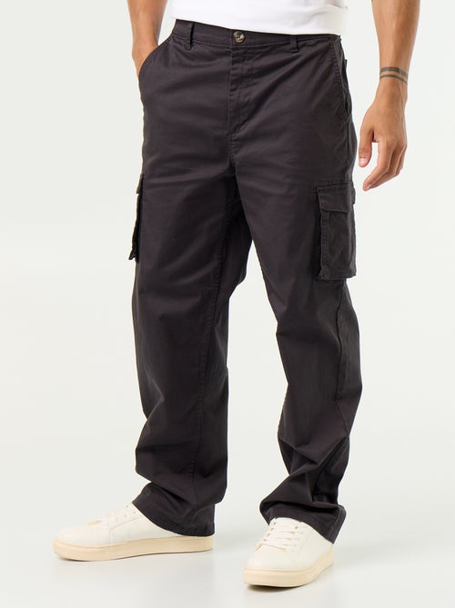 Pantalone multitasche regular fit - Kiabi