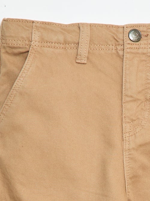Pantalone multitasche tinta unita - Kiabi