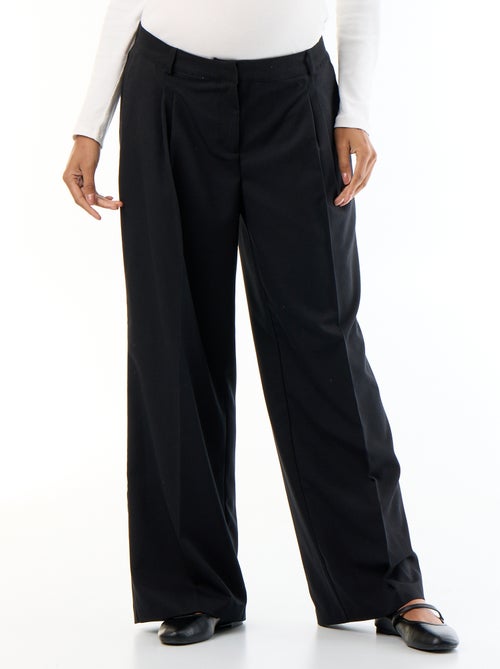 Pantalone premaman con pinces - Kiabi
