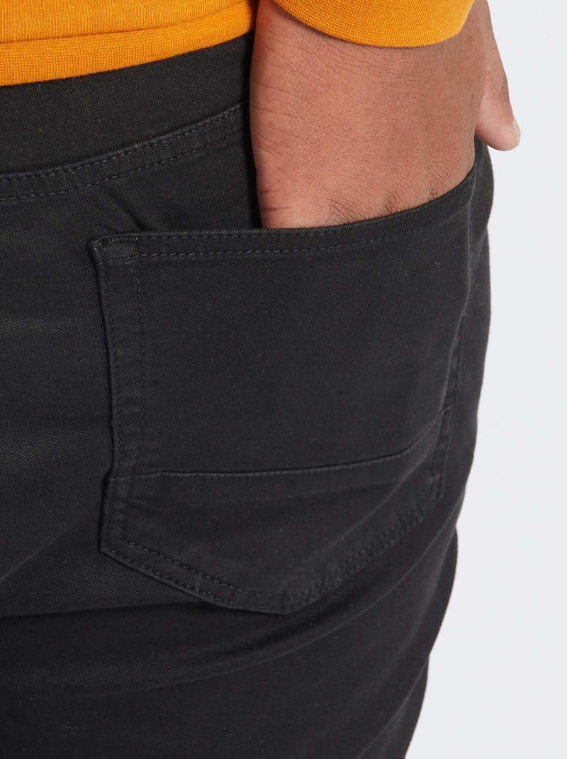 Pantalone slim - L30 Nero - Kiabi