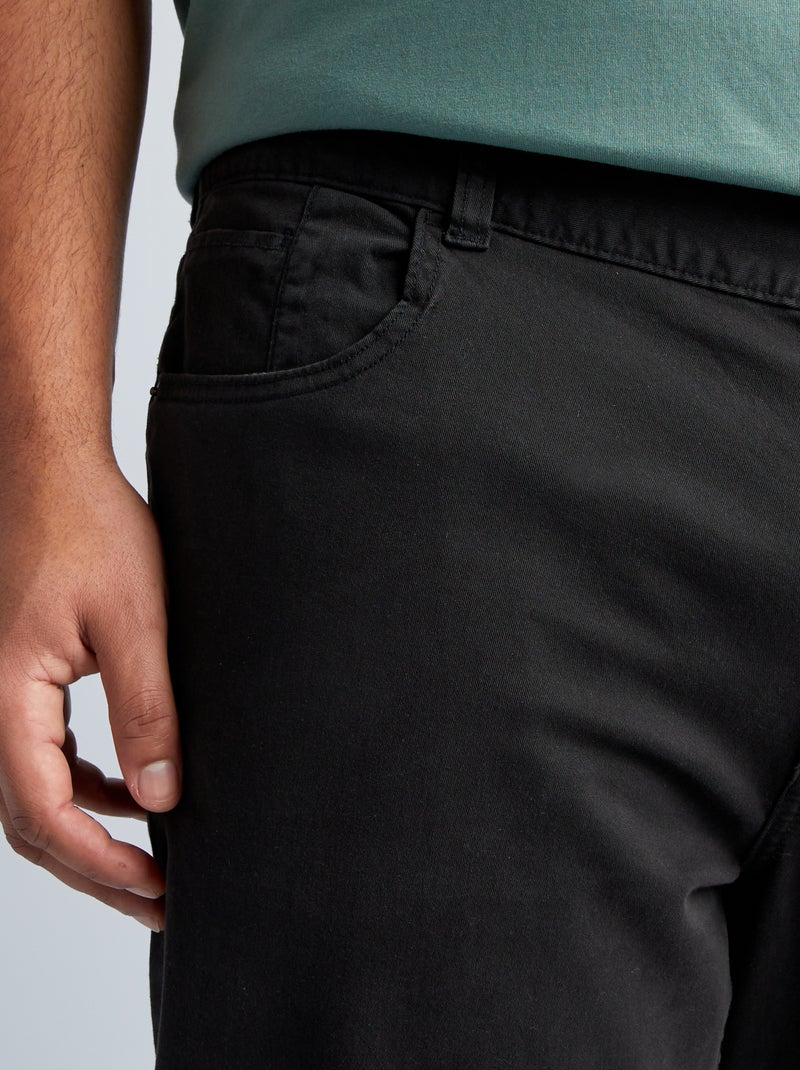Pantalone slim - L34 nero - Kiabi